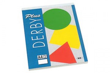 BLOCCO NOTES DERBY PLUS F.TO 21X29,7 CM.