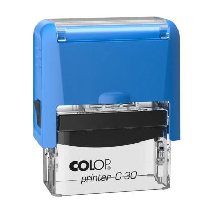 timbro-autoinchiostrante-Colop-printe-C30_blu